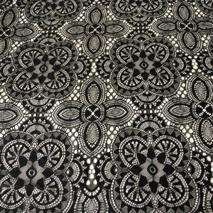 Retro Style Chantilly Lace French Lace Fabric in Black / off - Etsy