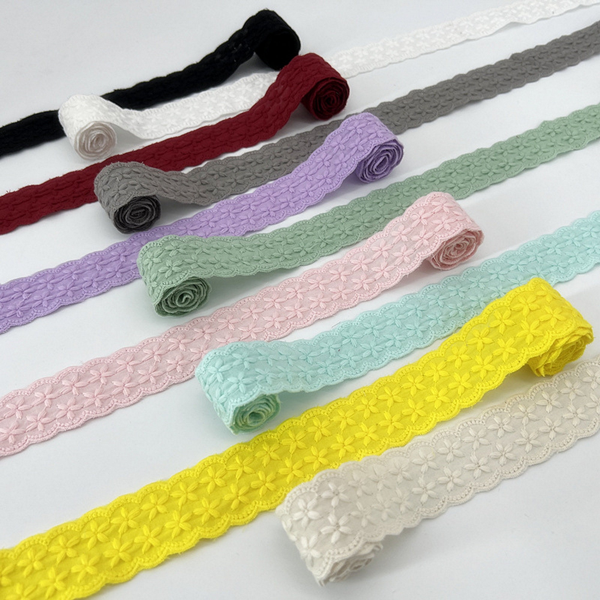 1.5 inch Width Braided Trim Tape for upholstery fabric borders