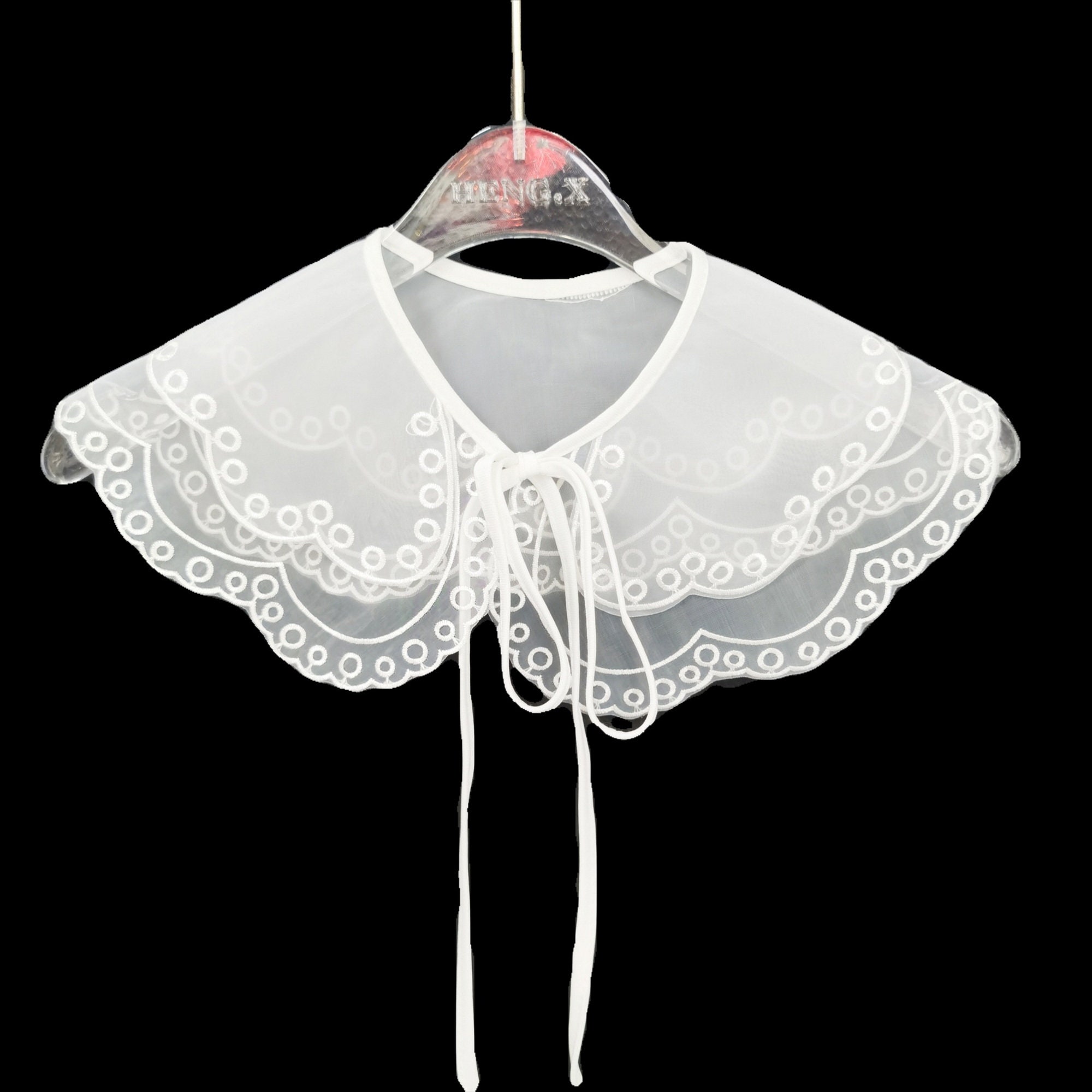 Lace Collar / Embroidery Lace Neckline Collar / Removable Fake