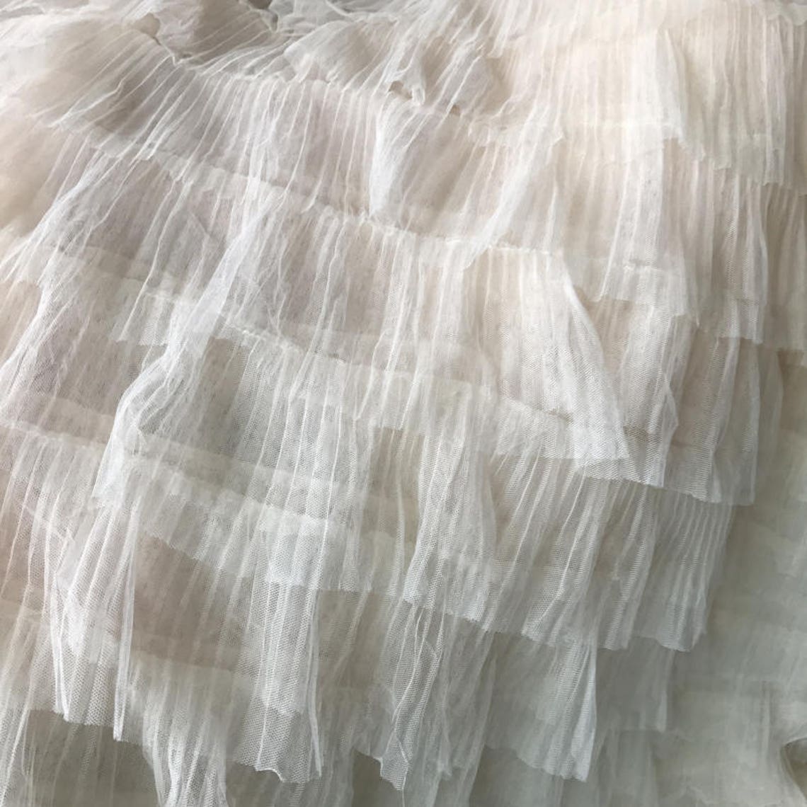 tulle ruffle