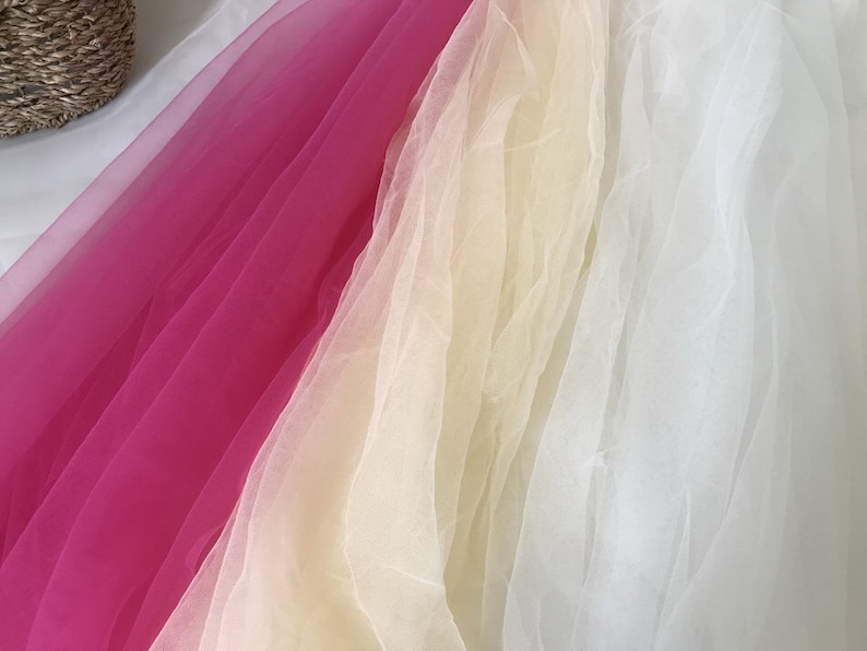 Soft Tulle Fabric 63 Wide Illusion Nylon Tulle for Etsy