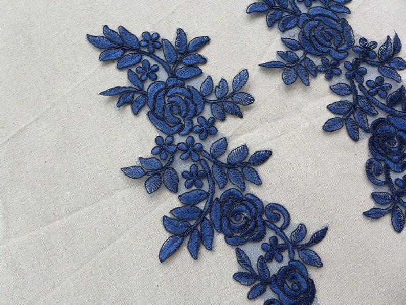 Applique Brodée De Fleurs En Dentelle Et Paillettes à Coudre Pour Robe De Mariée, Robe De Mariée, Corsage, Costume, Loisirs Créatifs (LS01-RD