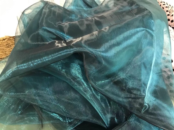 Two Tone Sheer Organza Fabric Voile for Tutu Dress, Doll Dress, Wedding Dress Party Decor - 10 Colors