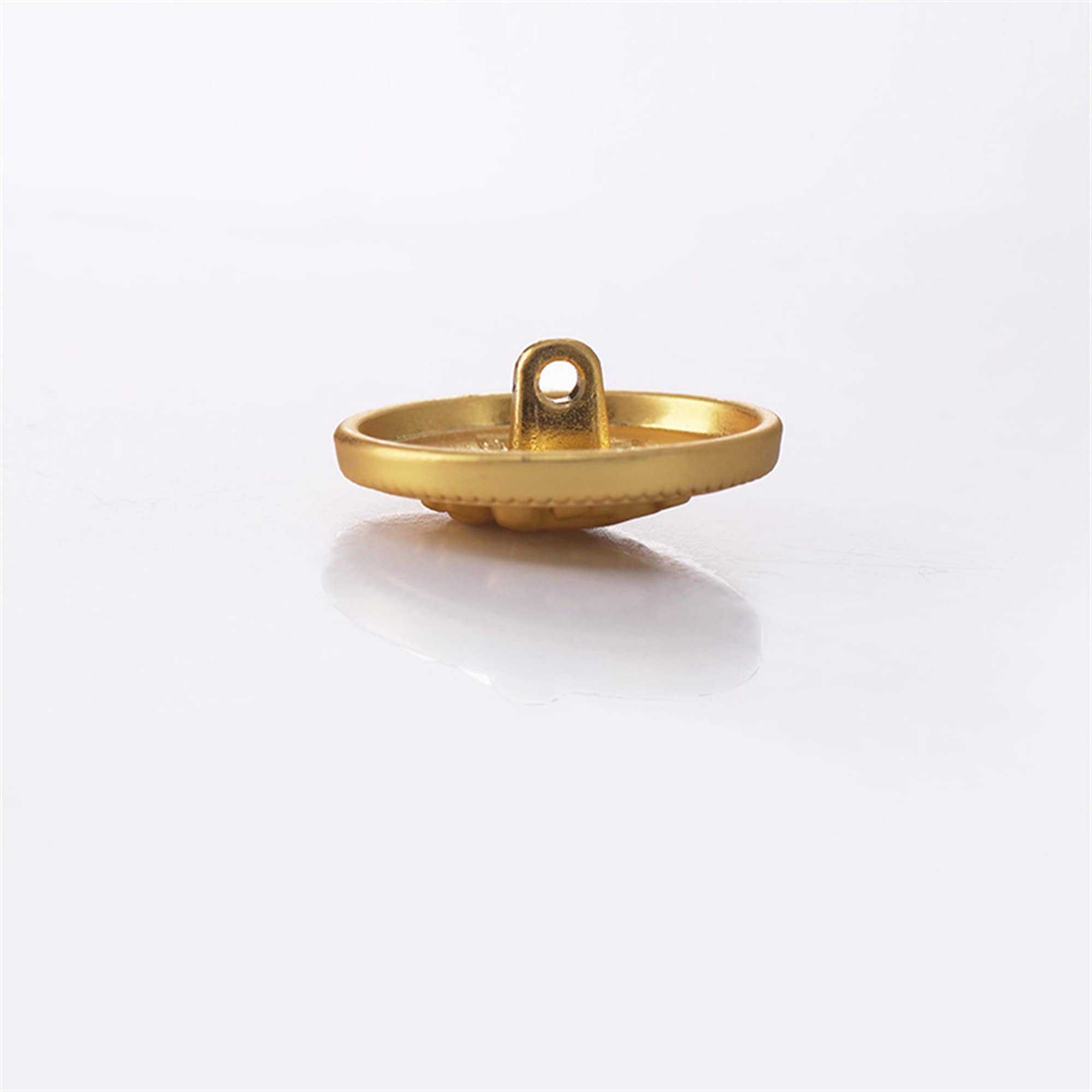 Bottoni Metallo Oro 10mm - Confezione Da 20 Per Cucito E Ricamo - Foto 7