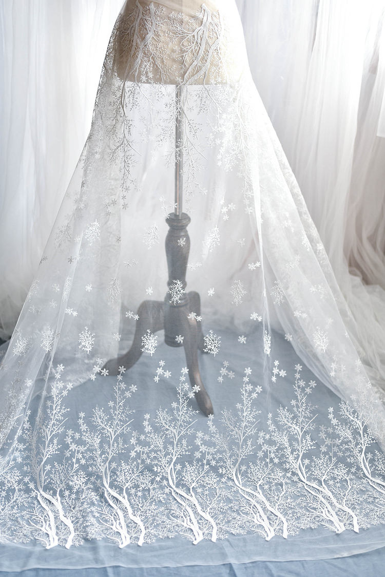 Beautiful Snowflake Lace Ivory Wedding Bridal Lace Fabric for Bridesmaids, Veils, Party Dress or Curtains - Etsy Beautiful Snowflake Lace Ivory Wedding Bridal Lace Fabric for Bridesmaids, Veils, Party Dress or Curtains - Etsy