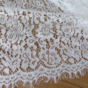 Ivory Chantilly Lace French Lace Trim Lace Wedding Runners | Etsy