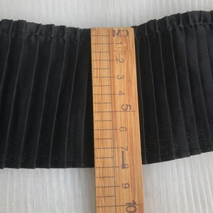 Weiß / schwarz gerüschter Spitzenbesatz für Baby Mädchen Kleidung, Manschetten, Cosplay Kostüm Bild 9
