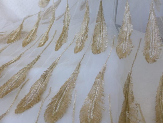Feather and lace clearance bridal