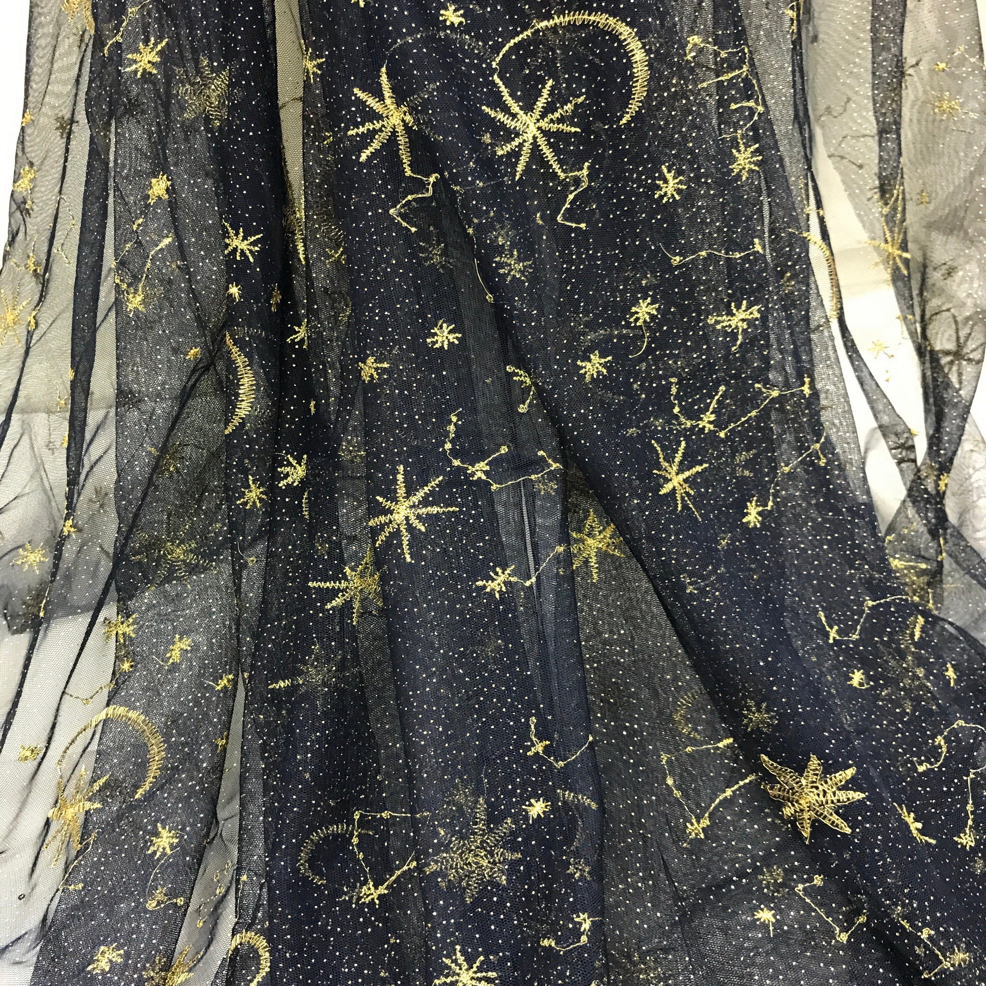 slim fit dress slacks Sequins Star Sparkly Prom Gown A Line Gorgeous Prom Dress ARD2740 –  SheerGirl main image 0