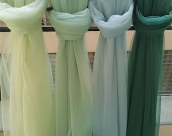 Soft Tulle Fabric By The Yard, for Wedding Party Christmas Decoration, Stretch Tulle Fabric, Wholesale Elastic Mesh Fabric, 12 Colors