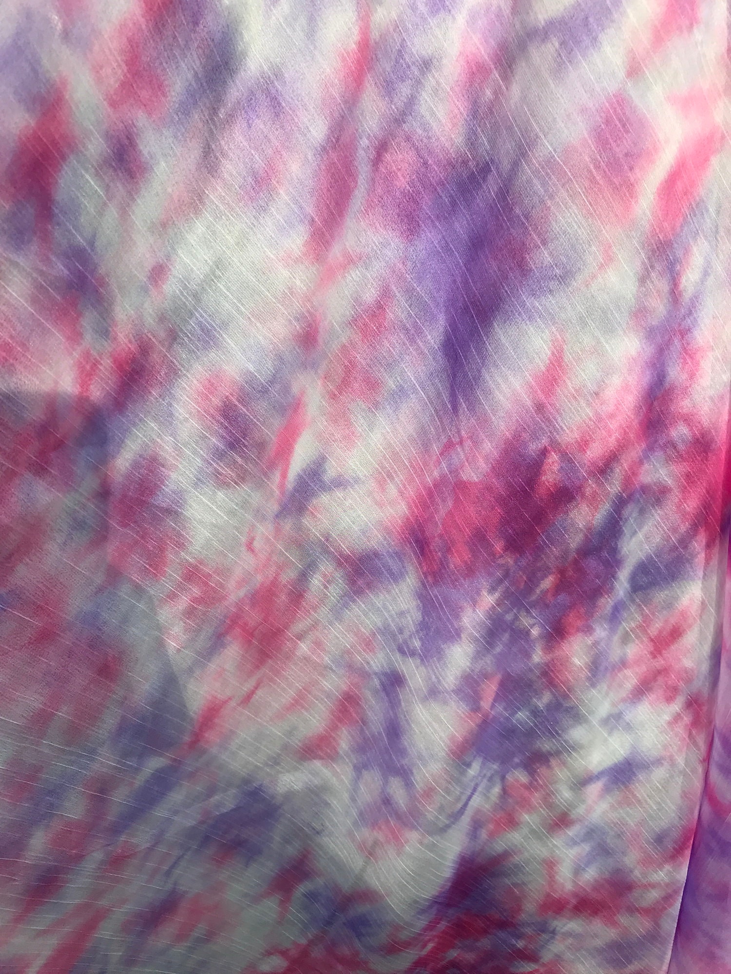 Silk Fabric Sheer Tie Dye Silk Lace Fabric for Prom Dress Etsy