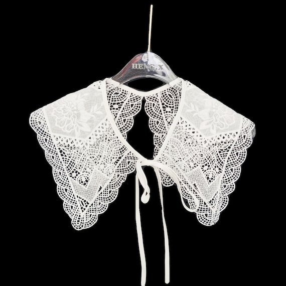 【新品・希少】MARGE×IENA Lace embroidery collar MARGE×IENA Lace Embroidery Collar