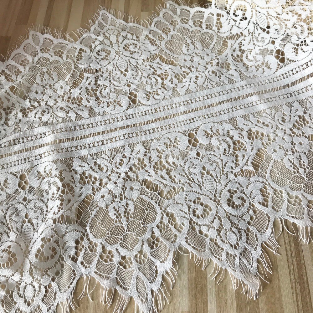 Ivory Chantilly Lace with Vintage Style for Bridal Veils | Etsy