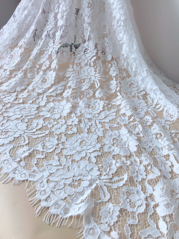 Chantilly Lace Fabric -  New Zealand