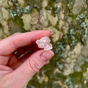 Crystallized Elestial Rose Quartz