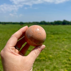 Peach Moonstone Sphere 52mm image 10