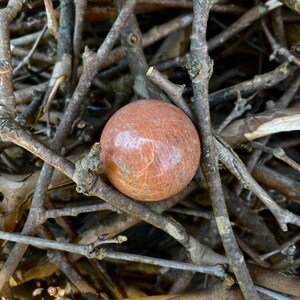 Peach Moonstone Sphere 52mm image 2