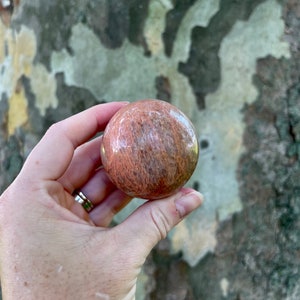 Peach Moonstone Sphere 52mm image 9