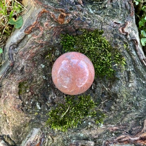 Peach Moonstone Sphere 52mm image 7