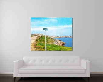 Little Harbour Road, Barr'd Islands, Fogo Island Canvas Gallery Wrap