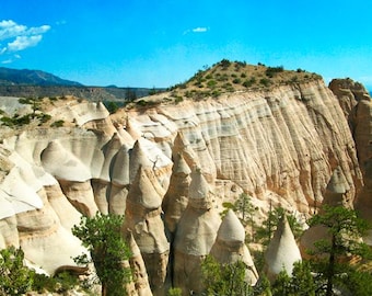 Landscape Photography Print, Tent Rocks New Mexico Art, Southwestern Wall Art, Nature Decor