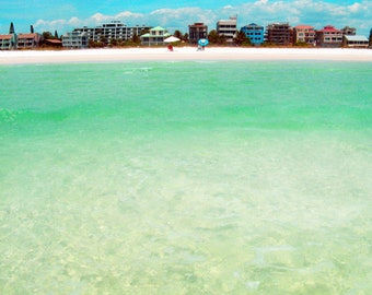 Siesta Key Florida Art, Vintage Sarasota Art, Beach Photography Print