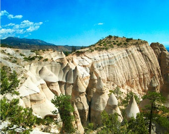 Tent Rocks Art, Southwestern Landscape Photography, New Mexico Art Print