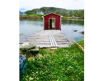 Fogo Island Newfoundland Fishing Stage Art, Fine Art Photography By Heidi Fry