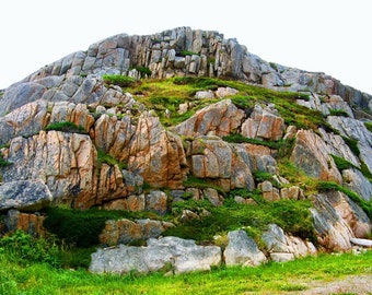 Fogo Island Geology Art, Barr'd Islands Landscape Photography, Newfoundland Fine Art Print