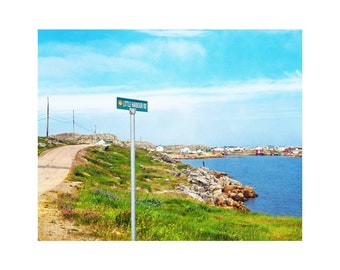 Little Harbour Road, Barr'd Islands Art, Fogo Island Wall Art, Newfoundland Artist