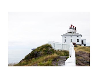 Cape Spear Art, Newfoundland Print, Lighthouse Photography Wall Art, Fine Art Print By Heidi Fry