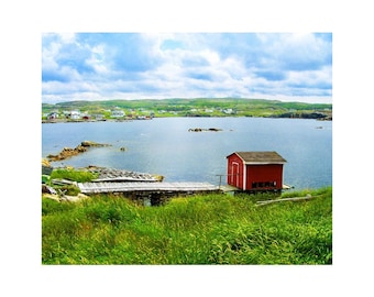 Barr'd Islands, Fogo Island Art, Newfoundland Fishing Stage Photography, Fine Art Print By Heidi Fry