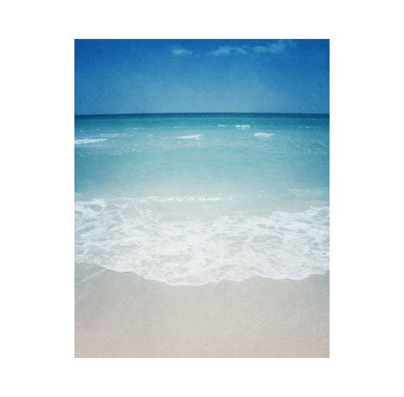 Large Beach Art Vintage Beach Photography Large Ocean Etsy