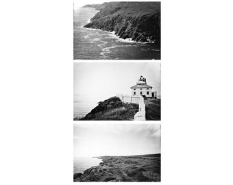 Cape Spear Art, Lighthouse And Landscape Prints, Newfoundland Art Set