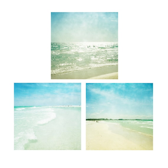 Beach Art Set Of Siesta Key, Sarasota, Florida