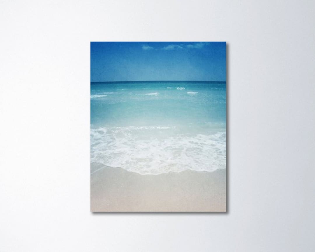 Siesta Key Art for Sale Beach Canvas Art Minimalist Vertical Etsy