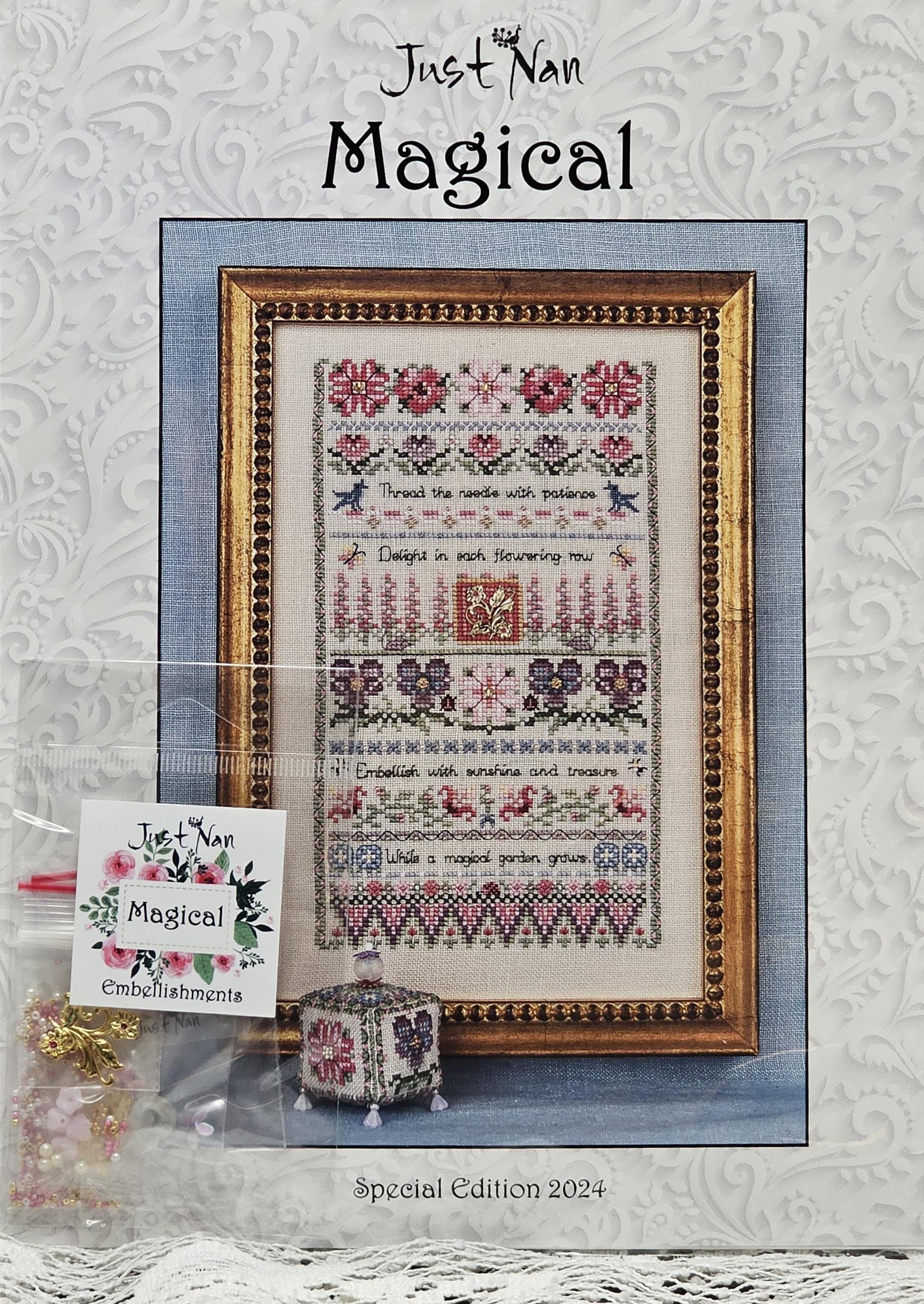 Just Nan - Magical Sampler/pin Cube - Etsy