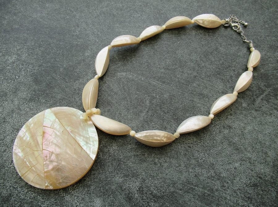 1 lbs Irregular One Side Polished White Mother Of Pearl Shell for Guitar Inlay Jewelry Design Mosaic