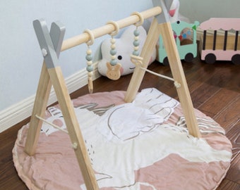 scandinavian baby gym