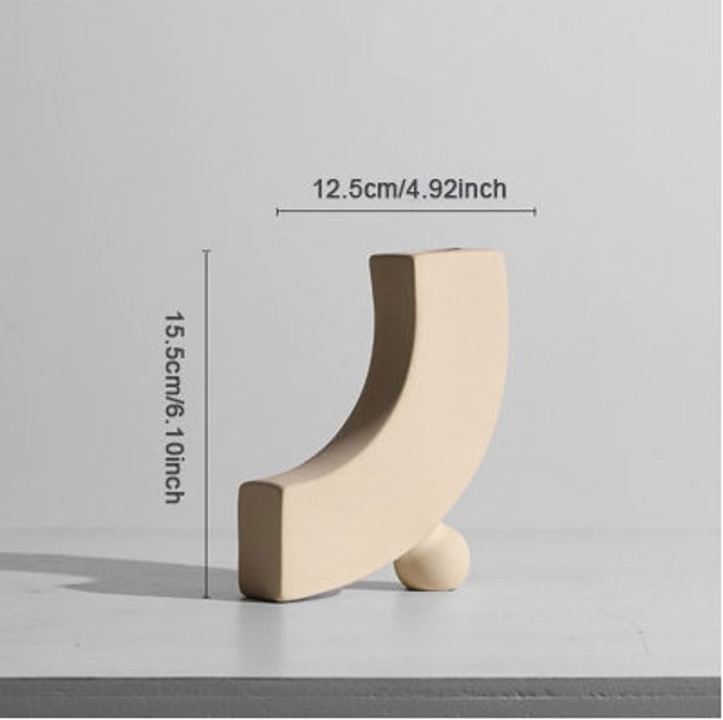 Beautiful Nordic minimalist ceramic vases