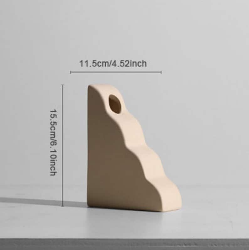 Beautiful Nordic minimalist ceramic vases