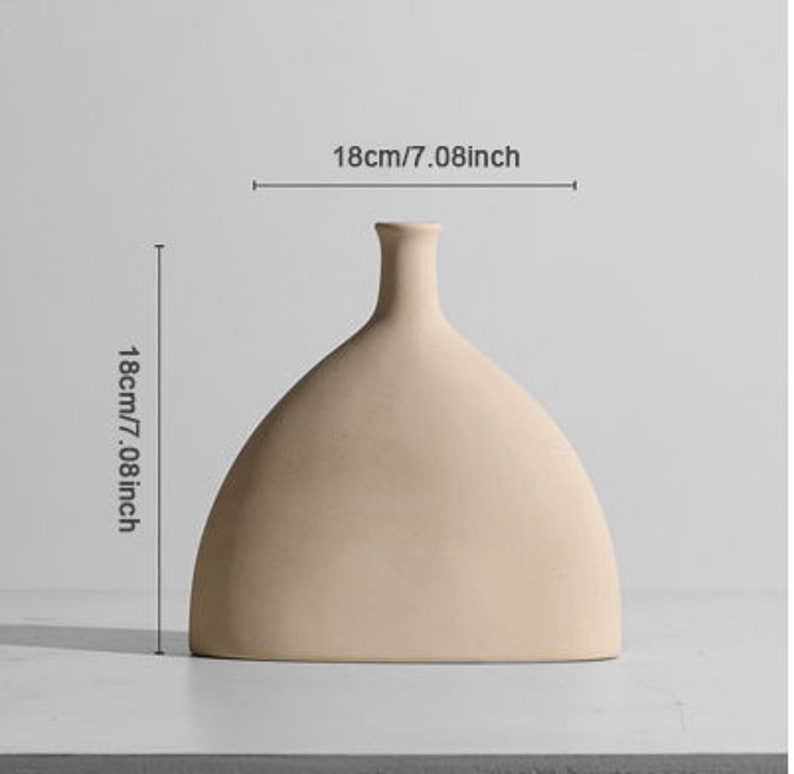 Beautiful Nordic minimalist ceramic vases