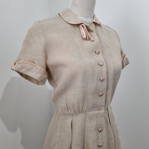 Vintage Peter Pan Collar Doll Lunch Dress