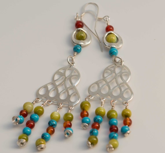 Items similar to Summer Earrings on Etsy