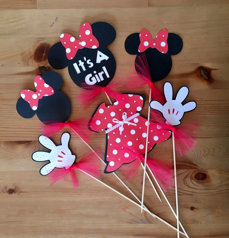Minnie Mouse Decorations Table Centerpiece Picks It S A Image 0