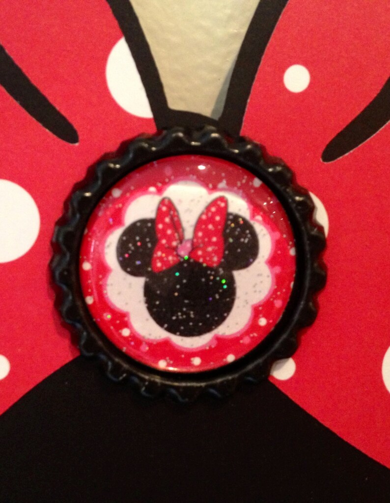 Minnie Mouse Inspired Banner Happy Birthday Banner Custom Age Minnie Party Minnie Mouse Decorations Minnie Banner