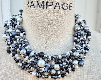 ★韓国大人気★STONEHENgE★Silver Material Pearl Necklace★ ◇STONEHENgE◇ silver pearl necklace SA24D05E StoneHenge