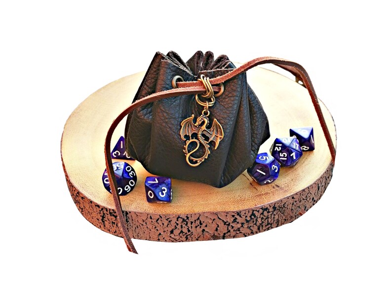 Handmade Purple Leather Dice Bag Dice Tray Cosplay Pouch Etsy UK