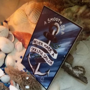 Smooth Sea&#39;s Sailor 3.5 x 4 Sticker