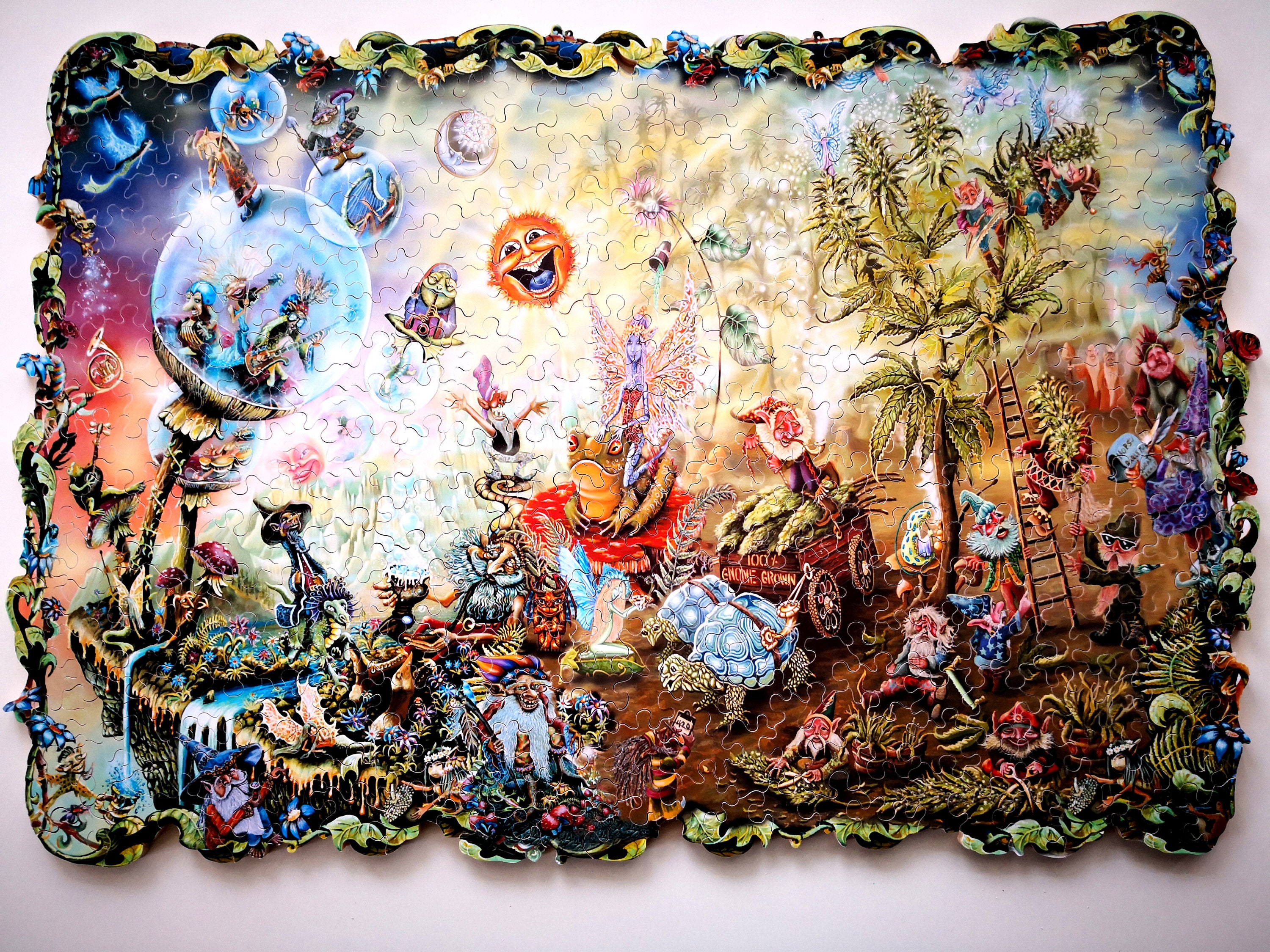 Jigsaw Puzzles for Adults / Custom Wood Puzzle / Wooden Family